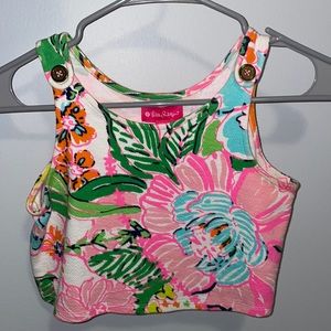 Lily Pullitzer x Target Girls Noisy Posey tank top